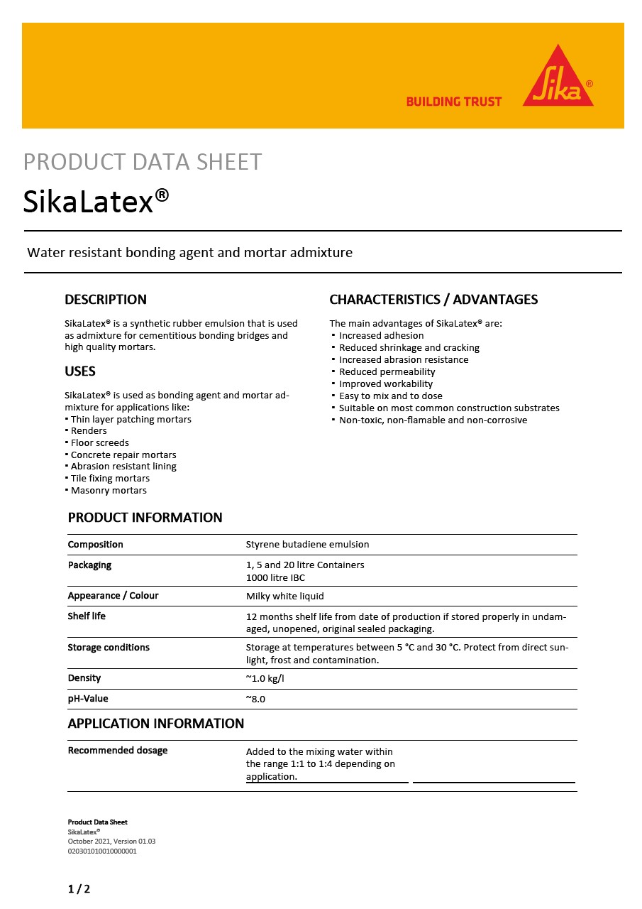 SikaLatex®
