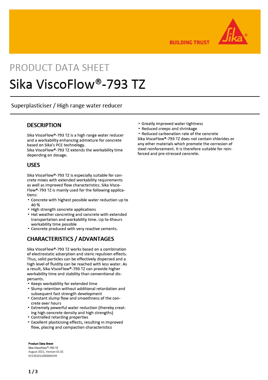 Sika ViscoFlow®-793 TZ