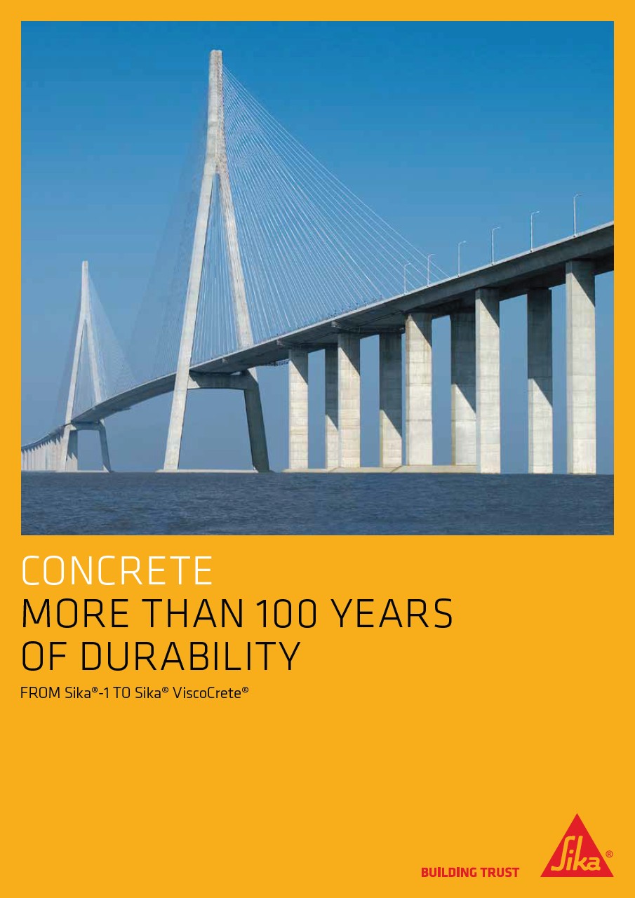 Sika concrete admixtures