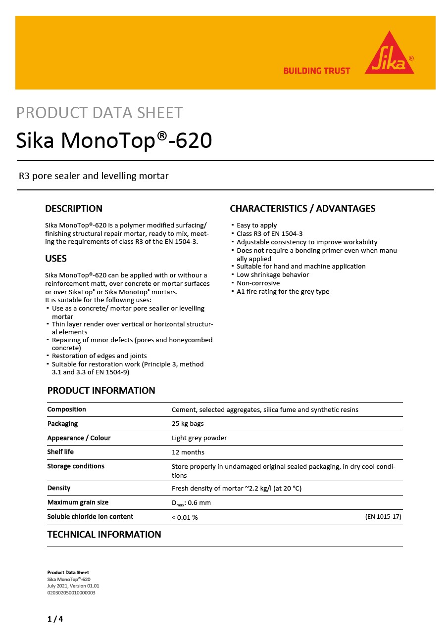 Sika MonoTop®-620